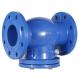 CF8 PN40 SUS304 Single Disc Check Valve Wafer Type For Petroleum Or Vapour