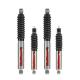 Steel Off Road Shock Absorber For Triton MK L200 Suspnesion Lift Kit Nitrogen Gas Charged 4wd