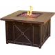 Customized Size Square Gas Brazier Gas Square Fire Pit Outdoor Furniture