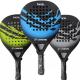 50% Carbon Graphite Padel / Pickleball Racket Custom Sports Accessories