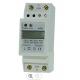 2 Pole Din Rail Electric Meter 2 Wire Digital Energy Small High Standard 230V