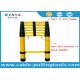 FRP Insulation Ladder Safety Tools Multi - Section Insulated Telescopic Ladder