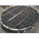 Wire Mesh Demister Pad For Chemical Liquid Gas Separation  168 Kg/m3