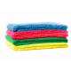 Color Coded 30*30CM Microfiber Towels For Glass Cleaning