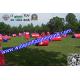 Commercial  Inflatable Paintball Bunker 0.9mm PVC , Durable Paintball Air Bunker
