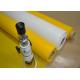 100% Polyester Screen Printing 280 Mesh Count Yellow Halftone Printing