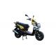 gas motr scooter 125cc 150cc GY6 engine 152QMI 157QMJ alloy wheel yellow plastic body