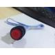 16mm / 19mm Plastic Push Button With Colorful Flash For POP / POS Display