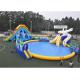 inflatable commercial water park , giant inflatable water park , water park toys