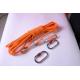 Spliced Knotted Loop Outdoor Climbing Ropes 4mm 8mm For Sports