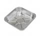 Airline Aluminum Food Container With Lid 1000ml Disposable Food Tray