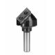 90 Deg 120 Deg V Groove Carbide Insert Router Bit Sub Micro Grain Carbide Grade