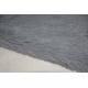 grey Solid Long Haired Faux Fur Fabric Acrylic Silver Fox，Add softness and romance to your wardrobe
