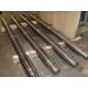 Carbon Steel Plating Spur Gear Shaft , Threaded Large Shaft