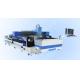 Fiber 500W/800W/1000W 3m/6m metal pipe&sheet AIO laser cutting machine