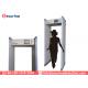 IP65 Weatherproof Walk Through Gate Airport Security Detector With 7inch LCD Screen