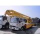 Sinotruk Howo Aerial Lift Truck , 8 - 24 Meters Height Aerial Bucket Truck