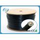 Outdoor Waterproof Category 5e Network Cable With PVC + PE Double Jacket