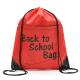 Travel 1.2cm 30x40cm 210D Personalised Kids Drawstring Bag