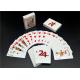 Custom Printing Barcode 4 Color Playing Cards , Linen Finishing High End Playing Cards