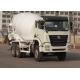 Mobile Semi Cement Mixing Equipment Concrete Mixer Truck 10CBM 290HP