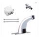 AC DC Single Cold Basin Tap Automatic Wash Basin Tap For Bathroom