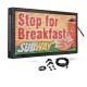 25x63 Outdoor Electronic Message Board Signs