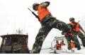 Boarder police carries out exercise at sea ahead of Asian Games