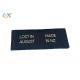 Middle Fold Woven Clothing Labels Tags Black Label White Words For Clothing