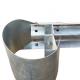 Anti-corrosion W beam highway guardrail steel end wings Round end with Customized Size