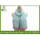 Chinese factory colorful pompom spring summer thin tassel scarf 20%Cotton 80%Polyester 70*180cm sun protection