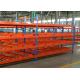 Optional Dimension Carton Flow Roller Track , Flow Racks Warehouse Stable