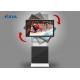 Android Rotating Touch Screen Monitor Aluminum Frame 89 / 89 Viewing Angle