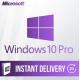 Digital Download FPP Key Microsoft Windows 10 Pro 32 64 Bit