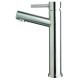 SUS 304 FAUCET Stainless steel Bathroom nickel Brushed Basin Faucet Torneira Sink Faucet