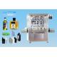 4 Filling Head Frequency converter Servo Piston Filler Liquid Water Cream PLC