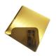 3.0mm Gold Color Stainless Steel Sheet Inox Mirror Finished Gold Stainless Steel Plate 304