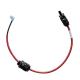 UV Radiation Resistant 600mm High Voltage Wire Harness UL4703 PV Cable Assembly