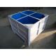 Logistics 1.5T Capacity 1.0mm Steel Folding Pallet Box