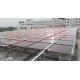 Glass Pipe Foaming Manifold Solar Collector Non Pressurized For Solar Water Heating Project