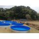 PVC Liner 90cbm 5490mm Plastic Aquaculture Fish Tanks