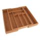 Totally Bamboo Large Adjustable Cutlery Tray & Drawer Organizer