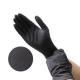 Mechanical Repair Machine 8mil Black Nitrile Vinyl Blend Gloves Diamond Pattern