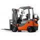 Dual Fuel Japanese 6m  1.5 Ton Engine Gas Forklift Truck