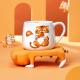 Cartoon tiger coffee mug  creative simplicity home office with hot coffee water mug