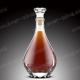 Heat Resistant Clear 750ML Rum Glass Bottle With Diamond Cap