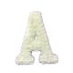 New arrival Foam rose letter from A to Z 38cm PE Rose Flower Letter For Wedding Decoration A-Z Rose Letter