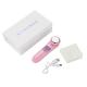 Pink Facial Skin Beauty Device / Personal Face Cleanser Facial Toning Device