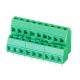 pcb terminal blocks, terminal block screw type, 128A-3.5 3.81 green 128A 128 3.5 terminal block double layer type