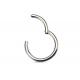 OEM 8mm Septum Ring , Nose Septum Jewelry For Anniversary Gift